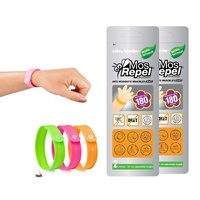 4 x Mosrepels - Best Insect Repellent Bands for Kids Mix Color Deet Free