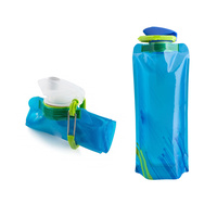 700ml New Flexible Collapsible Foldable Reusable Water Bottles Ice Bag Outdoor