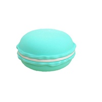 Round Jewelry Box Mini Macaron Case Storage For Necklace Earring jewelry Purple