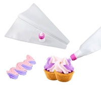Two-Color Cake Icing Piping Cream Pastry Decorating bags with Pastry Converter  