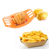 Potato Wedge Chip Slicer Cutter BPA Free ABS Random Colours