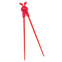 Fun-Time Bunny Chopsticks - Red BPA Free ABS