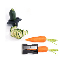 Creative Vegetable and Fruit Garnishing Sharpener Kitchen Tool Double Pack