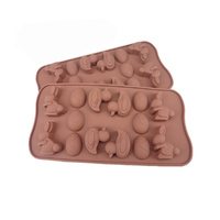 Silicone Animals Ice Cube Tray Chocolate Cake Mold Cookie Candy Jelly Mould Baking Tool