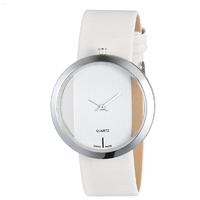 Fashion Hollow Quartz Watch Female Watches (White)