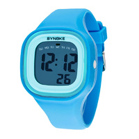 Jelly Diving & Swimming Waterproof Digital Watches (Blue)