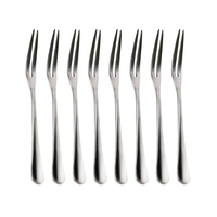 8-piece Stainless Steel Fruit Forks