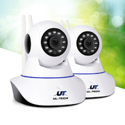 UL Tech Set of 2 1080P IP Wireless Camera - White