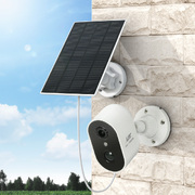 Wireless Security IP Rechargeable Outdoor CCTV Solar Panel 1080P
