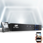 CCTV 4CH DVR 1080P Secure Your Space with 5in1 Recorder - 4TB Power