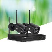 UL-TECH 1080P 4CH NVR Wireless 2 Security Cameras Set