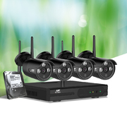 4CH UL-tech CCTV 4 Bullet Wireless Security Cameras Kit 1TB