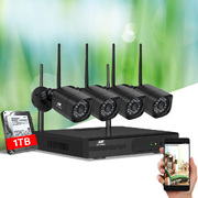 8CH UL-tech 4 Square Wireless Security Cameras Kit 1TB