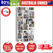 Bookshelf CD Storage Rack - BERT White
