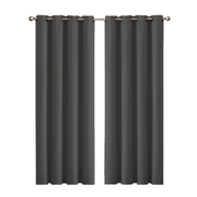 2x Blockout Curtains Panels 3 Layers 