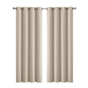 2x Blockout Curtains Panels 3 Layers - Stylish