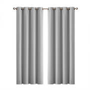 Blockout Curtain 102x275cm Grey