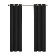 Blockout Curtain 102x241cm Black