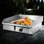 Devanti 3000W Electric Griddle Hot Plate - Stainless Steel