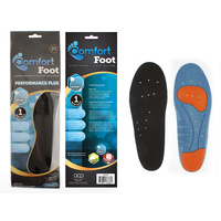 Performance Sports Gel Insole Dual Density Men 1Pair 41-46