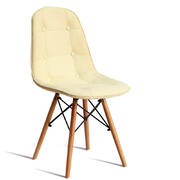 4x Retro Replica PU Leather Dining Chair Office Cafe Lounge Chairs