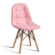 4x Retro Replica PU Leather Dining Chair Office Cafe Lounge Chairs