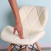 4x Retro Replica PU Leather Dining Chair Office Cafe Lounge Chairs
