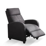 Recliner Chair Chairs Comfort Lounge Sofa Armchair Padded Fabric Couch