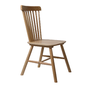 solid wood Set of 2 Dining Chairs Oak