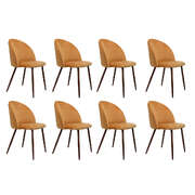 Elegant 8x Dining Chairs Seat French - Multipurpose Use Classic