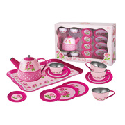 Rose Tin Tea Set 15Pcs