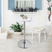 Bar Table Swivel Counter Dining Table Furniture Cafe Outdoor Round Edge
