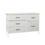 Ergonomic Storage Cabinet Tower Chest of Beige - Scandi Inspired