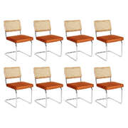 Luxury 8xRattan Chair Dining Chairs - Sleek Modern Look Classic