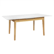 Wooden Dining Table Set for 6-8 Persons with Sintered Stone Top