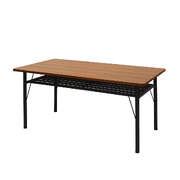 Functional Dining Table Storage Shelf 4-6 Seater 150cm - Adjustable