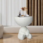 Coffee Tables - Unique Human Shape Bed Sofa Concrete Beige