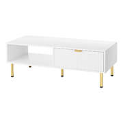 Minimalist 110cm Coffee Table - Multipurpose Use Classic Durable