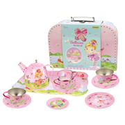 Ballerina Tin Tea Set In Suitcase