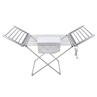 240 Volt Clothes Rack Heated 20 Rail Deluxe 147 x 4 x 94cm