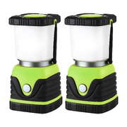 2-Pack LED Camping Lanterns 1000LM Super Bright Waterproof Portable Tent Light