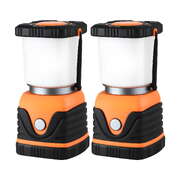 2-Pack LED Camping Lanterns 1000LM Super Bright Waterproof Portable Emergency