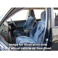 FRONT PAIR COMBINATION AUST MADE SHEEPSKIN SEAT COVERS BMW 6 CONVERTIBLE M6 1/2012 -