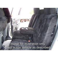 REAR (MIDDLE / CENTRE ROW) SET COMBINATION AUSTRALIAN MADE SHEEPSKIN SEAT COVERS SUIT MOST VEHICLES