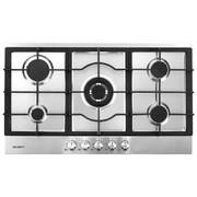 Devanti Gas Cooktop 90cm 5 Burner Kitchen Stove Cooker NG/LPG Stainless Steel