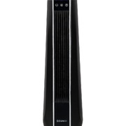 Devanti Electric Ceramic Tower Fan Heater Portable Oscillating Remote Control 2400W Black