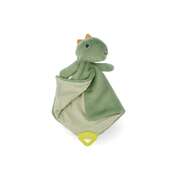 Snuggle buddy minty dinosaur blanket
