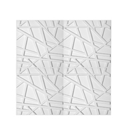 3D PVC Wall Panels Eco-friendly Paintable