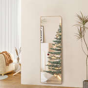 Full Length Mirror Gold Finish 120x36.5x2cm