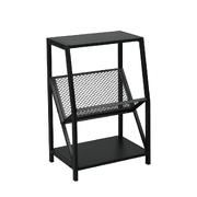 Bookshelf Side End Table Storage